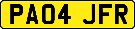 PA04JFR
