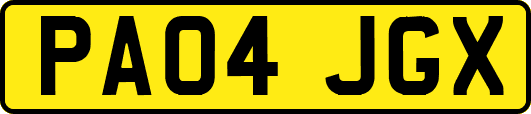 PA04JGX