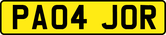 PA04JOR