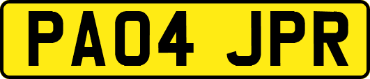 PA04JPR