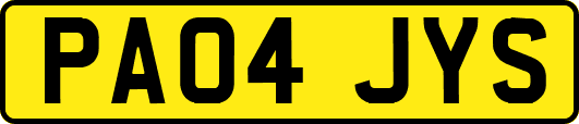 PA04JYS