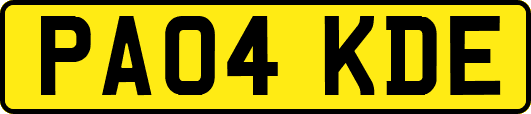 PA04KDE