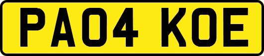 PA04KOE