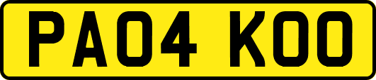 PA04KOO