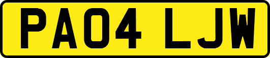 PA04LJW