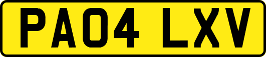 PA04LXV