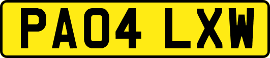 PA04LXW
