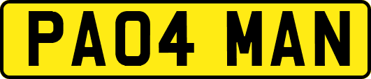 PA04MAN