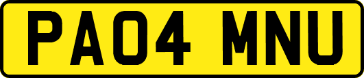 PA04MNU