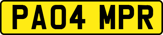 PA04MPR