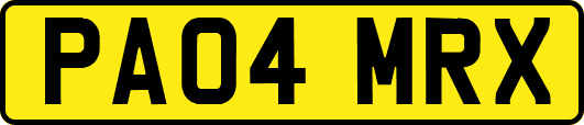 PA04MRX