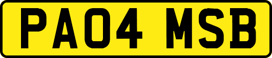 PA04MSB