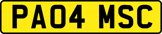 PA04MSC