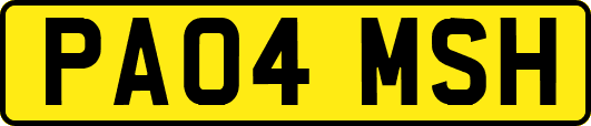 PA04MSH