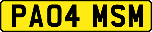 PA04MSM