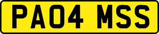 PA04MSS