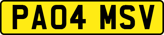 PA04MSV