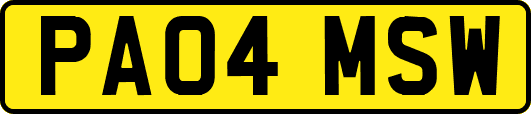 PA04MSW