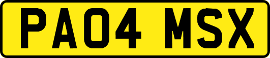 PA04MSX