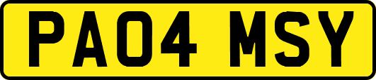 PA04MSY