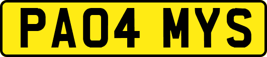 PA04MYS