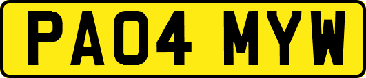 PA04MYW