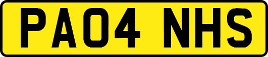 PA04NHS
