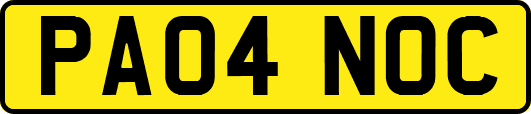 PA04NOC