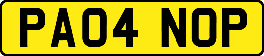 PA04NOP