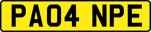 PA04NPE