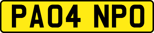 PA04NPO