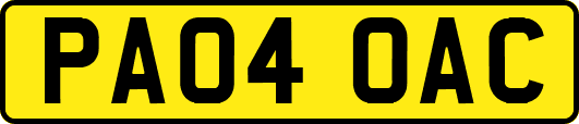 PA04OAC