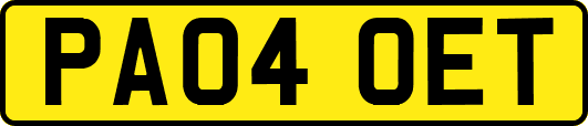 PA04OET