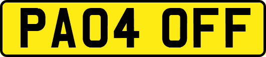 PA04OFF