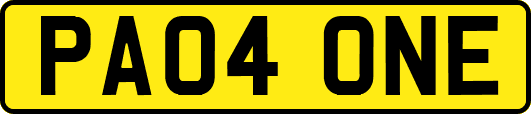 PA04ONE