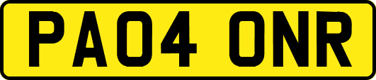 PA04ONR