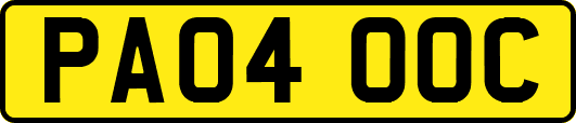 PA04OOC
