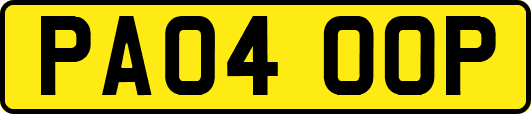 PA04OOP
