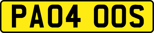 PA04OOS