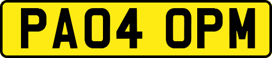 PA04OPM