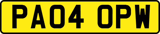PA04OPW
