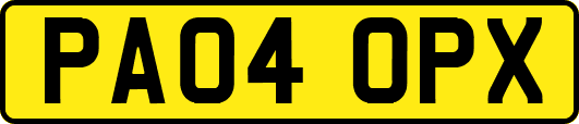 PA04OPX