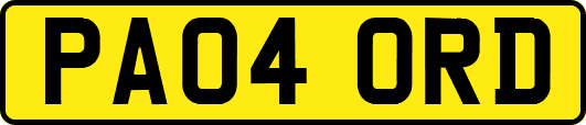 PA04ORD
