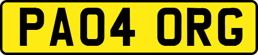 PA04ORG