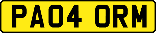 PA04ORM