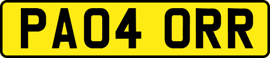 PA04ORR