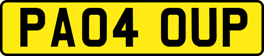 PA04OUP