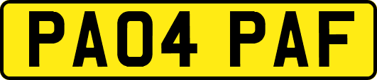 PA04PAF