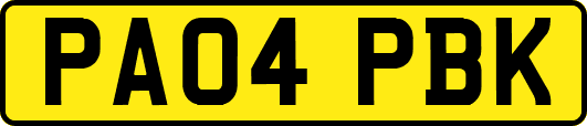 PA04PBK
