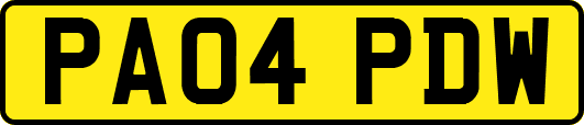 PA04PDW
